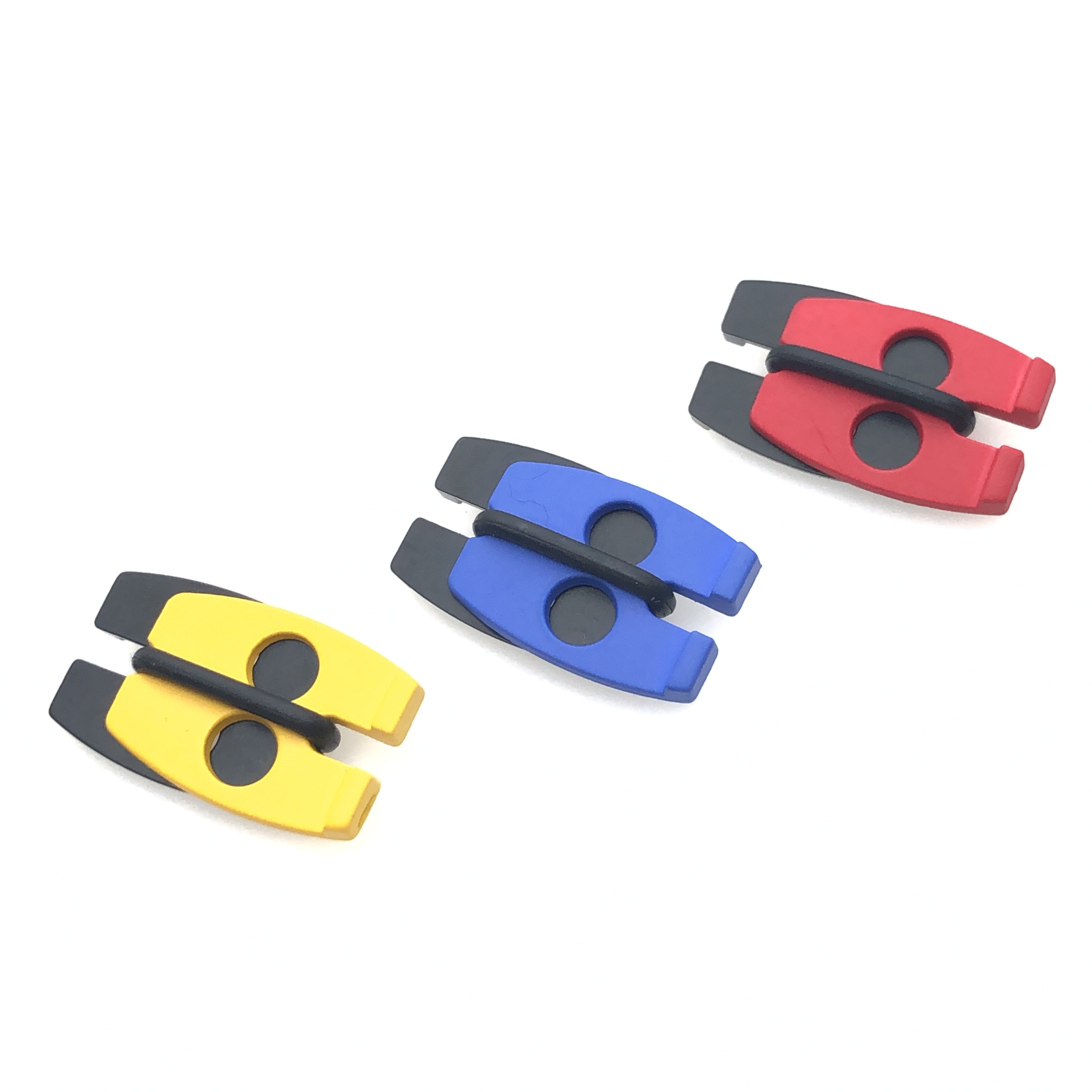 New design style custom colorful buckles toggle metal cord stopper lock