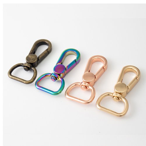 Luxury custom lobster claw swivel hooks dog hook spring snap hook for bag Metal buckle dog collar