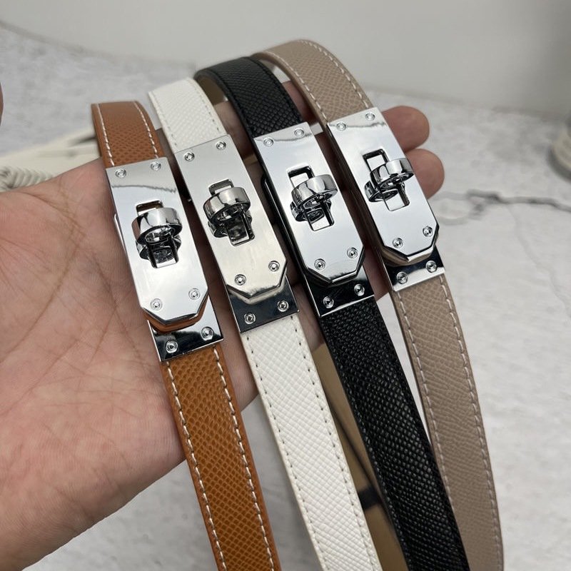Fashion buckle adjustable thin waist belt with suit dress embellished waist belt women
