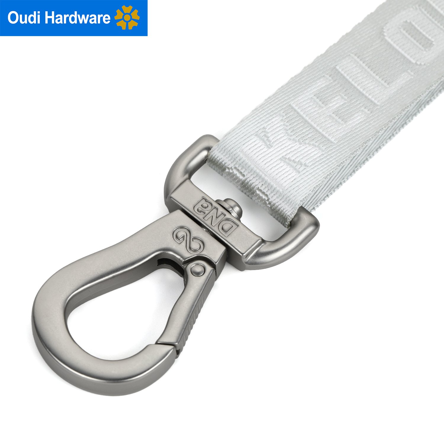 Customized Swivel Metal Dog Hook Brass Spring Carabiner Dog Leash Snap Hook With Lock Dog Collar Buckle