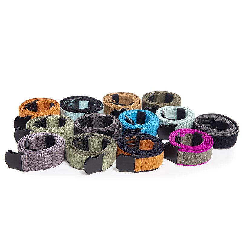 Custom High Quality Jacquard Webbing Belt with Buckle Stretch Elastic Belt Outdoor Belt