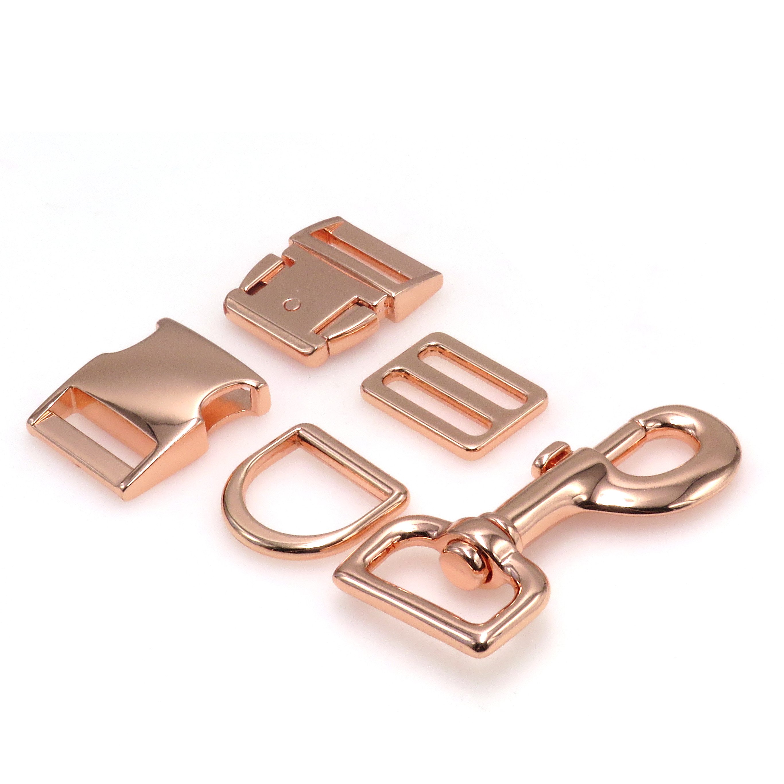 Premium Quality Factory Price Zinc Alloy Metal Dog Collar Buckle set of 4 Accessories Heavy Duty Metal Dog Buckles