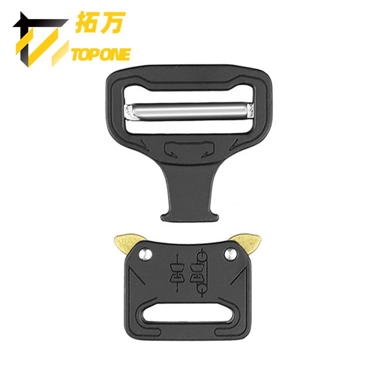 27/39MM Wholesale High Quality Tactical Bag Accessories Polyester Webbing Belt Alloy Buckles