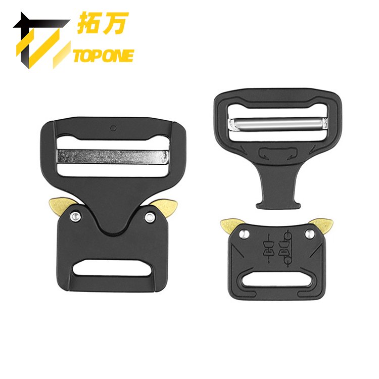 27/39MM Wholesale High Quality Tactical Bag Accessories Polyester Webbing Belt Alloy Buckles