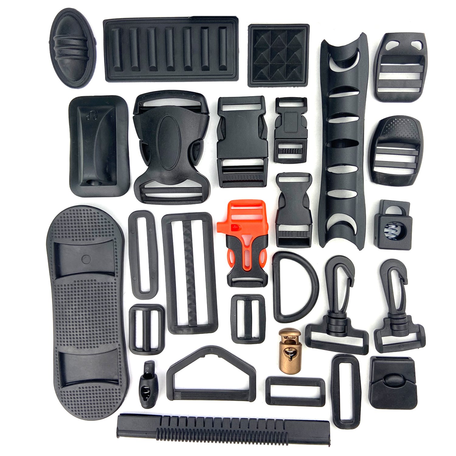 2021 New Design Various Size Different Style Bag Parts Plastic Buckle Backpack Accessories Adjuster High Quality Buckle Plastic