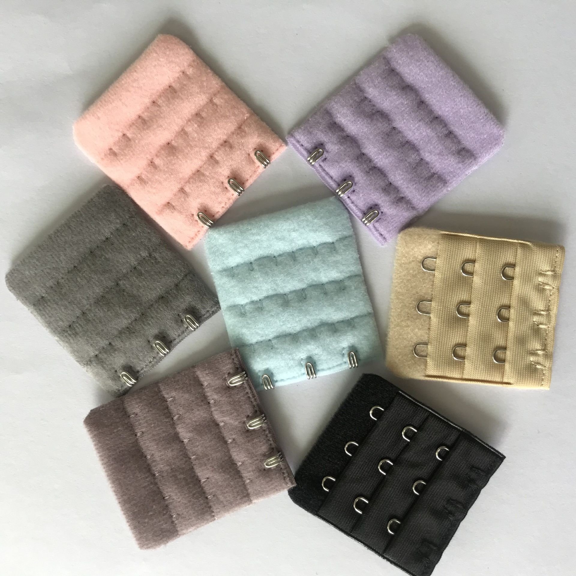 JCK001# Garment Accessory Bra Extender Hook And Eye Back Extension Fastener Buckle For Bra