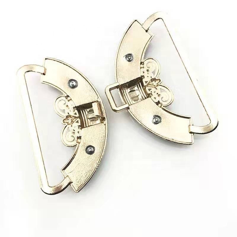NEW Fashion Design Metal buckle Stock wholesale metal 50MM matt black buckle decorative buckle for clothes