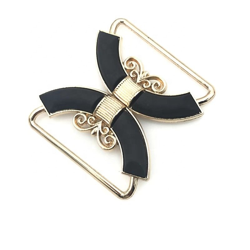 NEW Fashion Design Metal buckle Stock wholesale metal 50MM matt black buckle decorative buckle for clothes