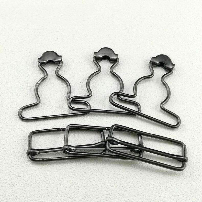 Custom Slider Brass Metal Suspender Replacement Buckles Adjustable Overall Suspender Buckle