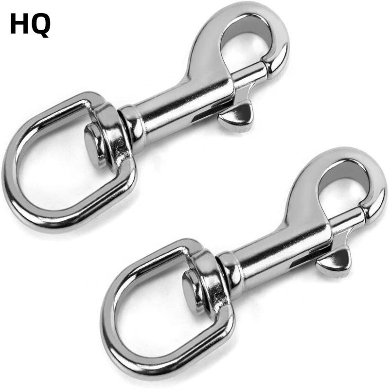 Wholesale Zinc Alloy Metal Snap Hook Buckle Swivel Metal Snap Hook Buckle for bag