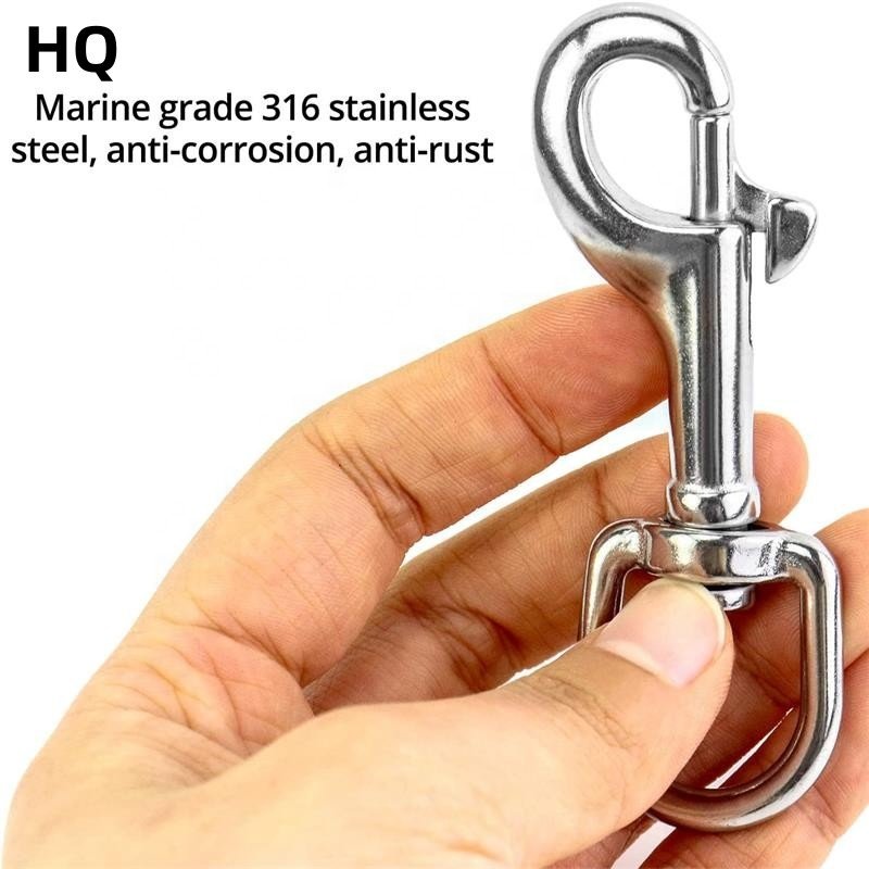 Wholesale Zinc Alloy Metal Snap Hook Buckle Swivel Metal Snap Hook Buckle for bag