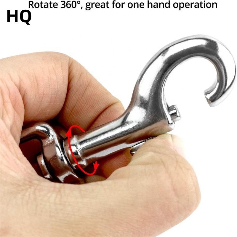 Wholesale Zinc Alloy Metal Snap Hook Buckle Swivel Metal Snap Hook Buckle for bag