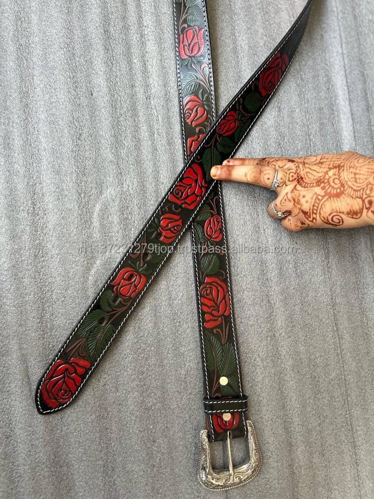 New Genuine Leather Belt Men High Quality Metal Buckle Male Leather Business Fashion Vintage Cowboy Belts For Men