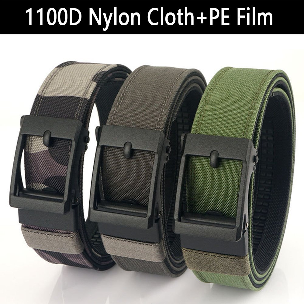 TUSHI Nylon 1100D security Tactical Belts For Men War Battle Multiple Colors Tactical Waist Metal Buckle Woven customized Belt