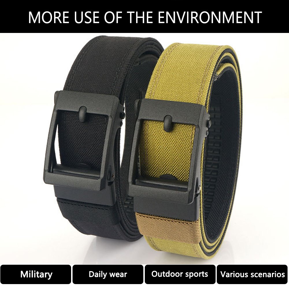 TUSHI Nylon 1100D security Tactical Belts For Men War Battle Multiple Colors Tactical Waist Metal Buckle Woven customized Belt