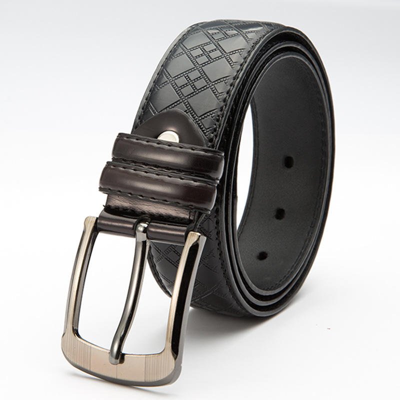 Hot Selling Fashion Retro Three-color Casual Needle Buckle Belt Custom Leather Mens Belt