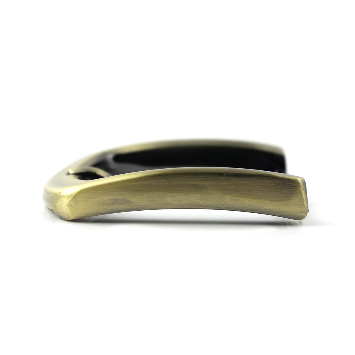 40mm Alloy Brushed Men Belt Buckle Bronze End Bar Single Pin Half Buckle Fit for 37-39mm Belt Leather Craft Belt Accessories