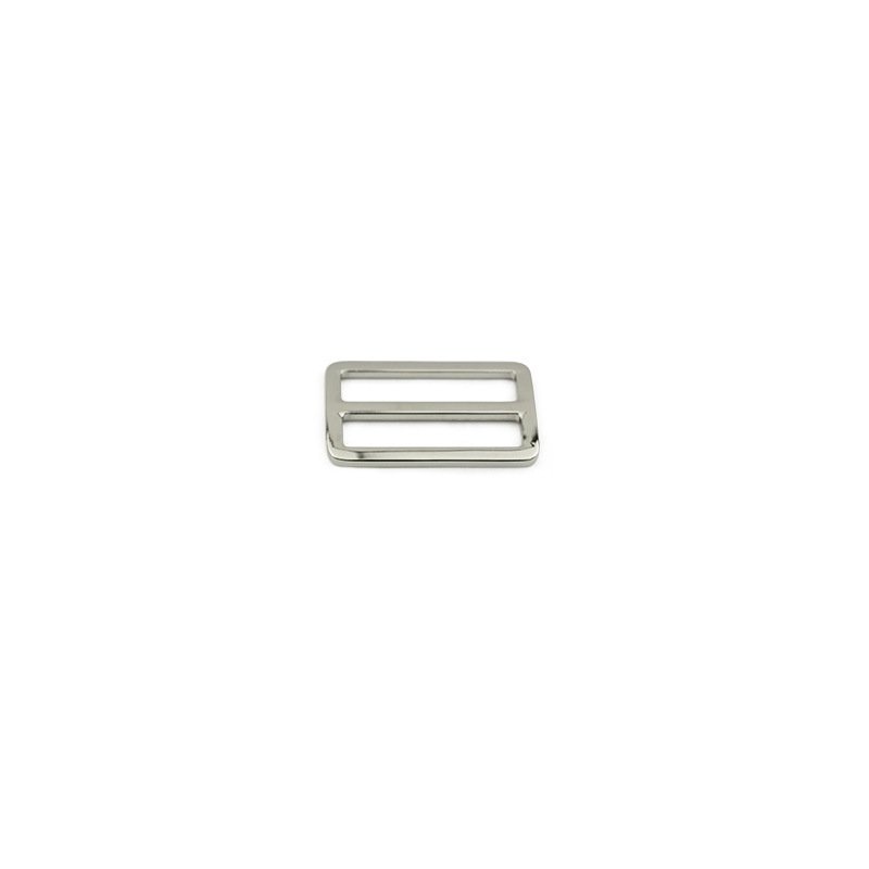 Metal High Quality Thickened Leather Bag Shoulder Strap Belt Web Rectangle Adjust Tri-glide Pin Roller Buckle Slider Loop