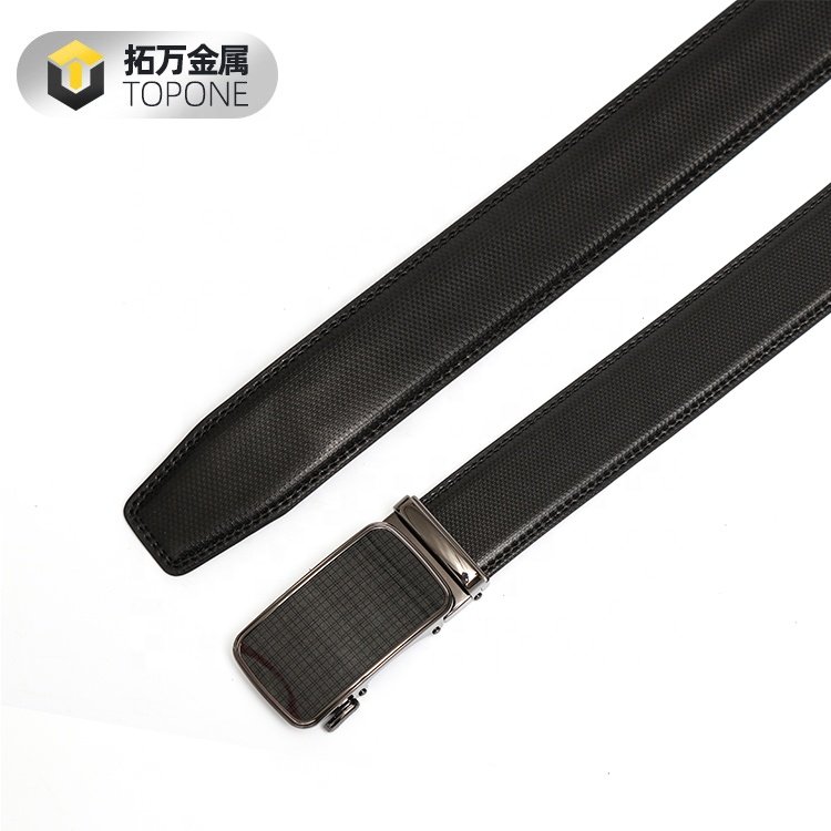 Authentic Twill Strap Back Pressure Buckle Straps Youths Waist Ratchet Belt Men's Causal Golf Luxury Genuine Leather Belts