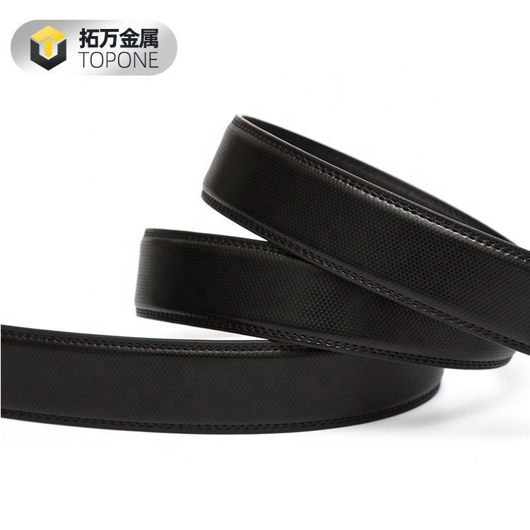 Authentic Twill Strap Back Pressure Buckle Straps Youths Waist Ratchet Belt Men's Causal Golf Luxury Genuine Leather Belts