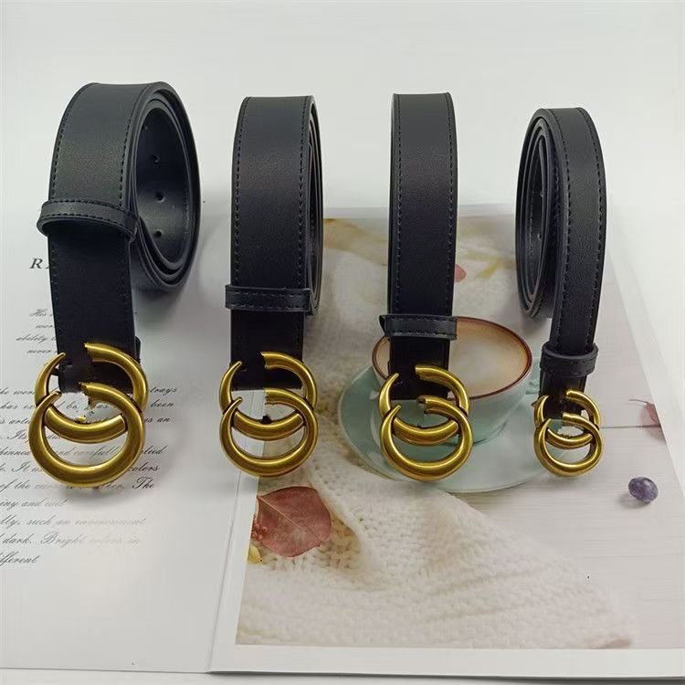 Designer Belts for Women Luxury Quality With Double C Nickel Color Zinc Buckle can be nickel-free