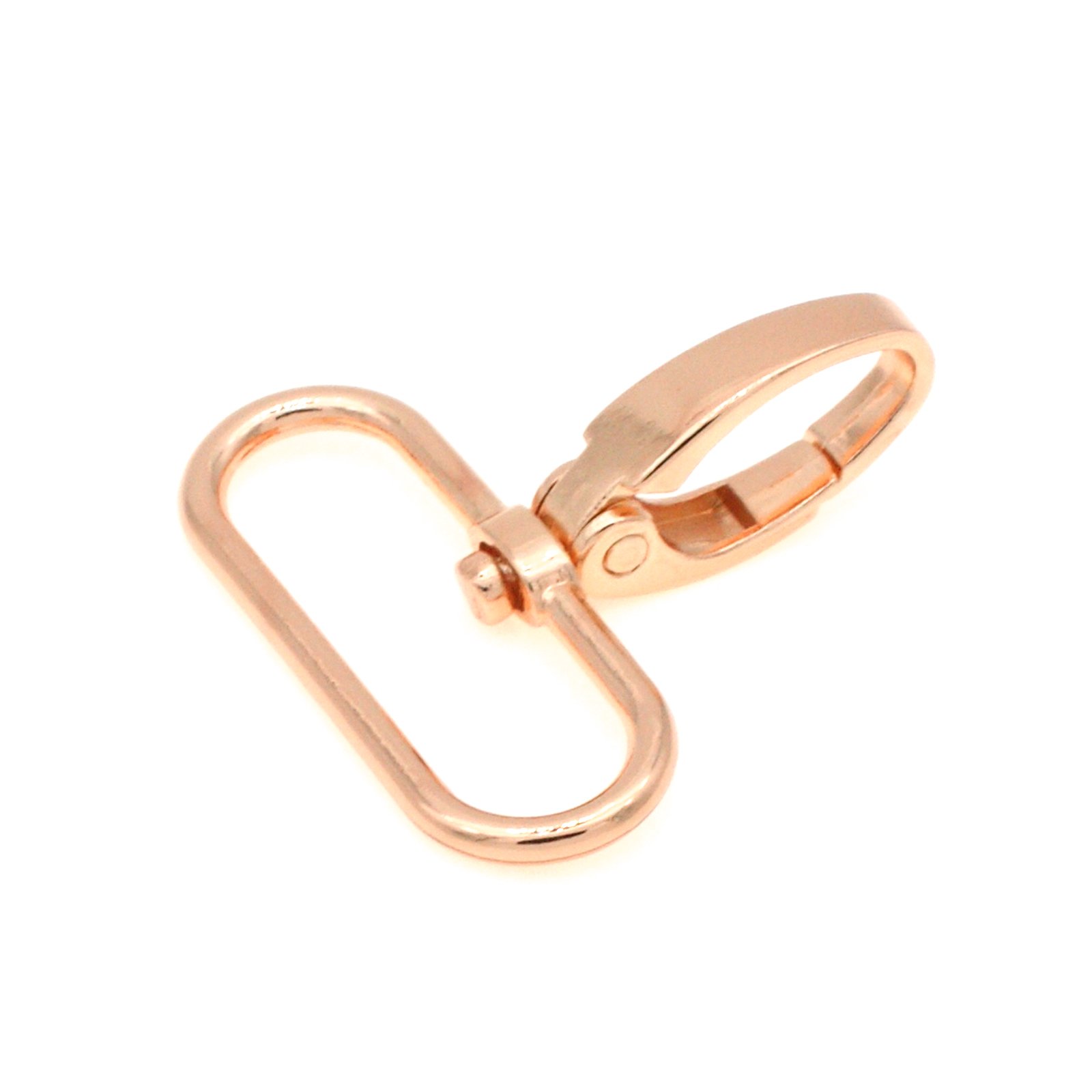 Wholesale custom zinc alloy dog buckle rotating mountaineering bag shoulder strap buckle 38mm popular keychain