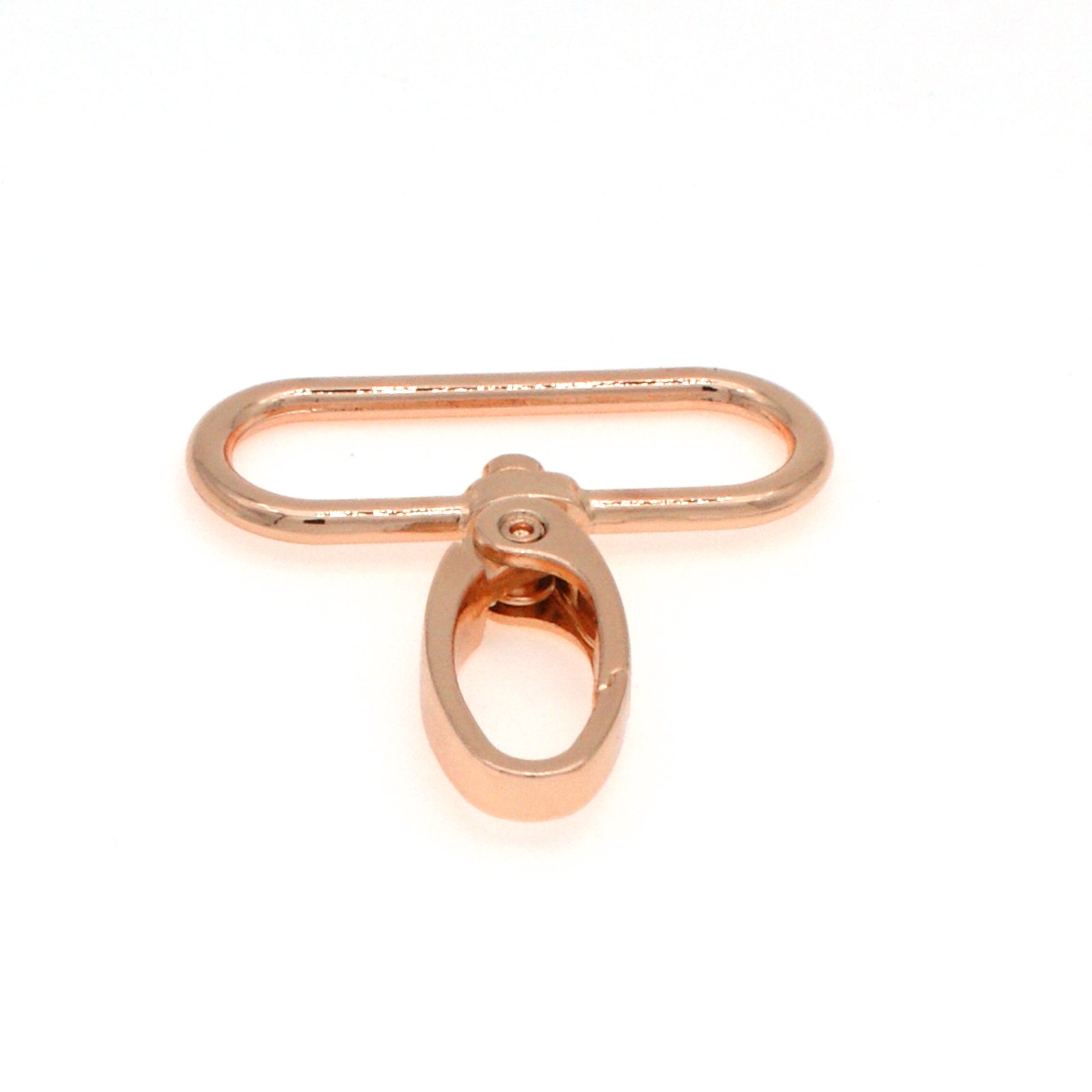 Wholesale custom zinc alloy dog buckle rotating mountaineering bag shoulder strap buckle 38mm popular keychain