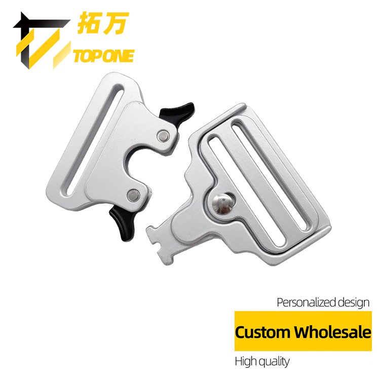 Highly Durable Outdoor Hunting Tactical Release Nylon Belt Buckle with Logo