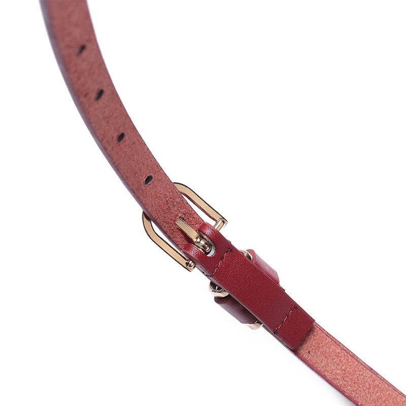 Fashion Skinny 80-135CM Women Belt Leather for Ladies Metal Prong Buckle Skirt Jeans Belts Waist Ornament