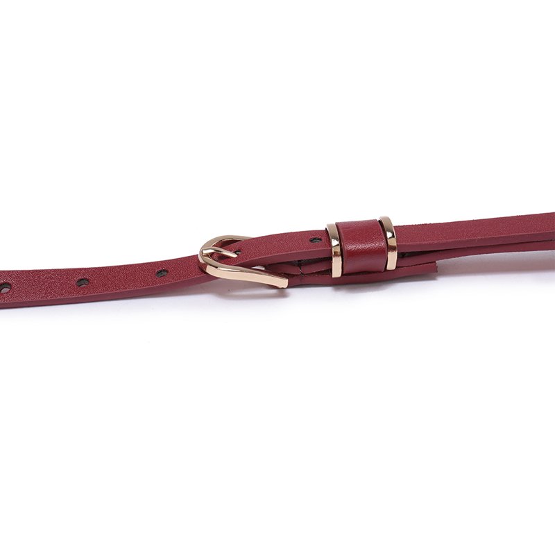 Fashion Skinny 80-135CM Women Belt Leather for Ladies Metal Prong Buckle Skirt Jeans Belts Waist Ornament