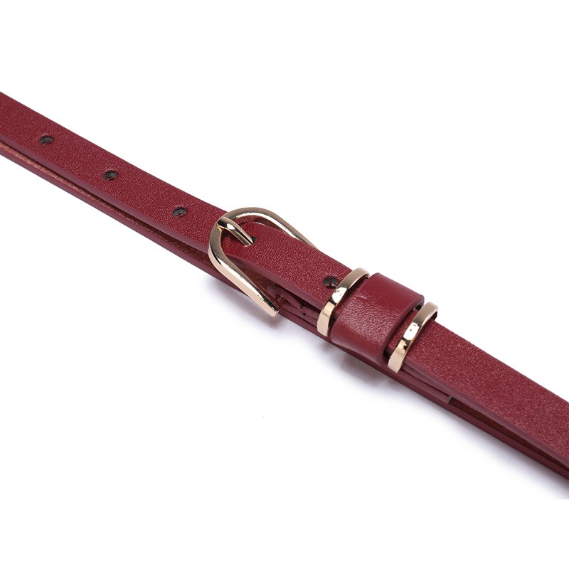 Fashion Skinny 80-135CM Women Belt Leather for Ladies Metal Prong Buckle Skirt Jeans Belts Waist Ornament