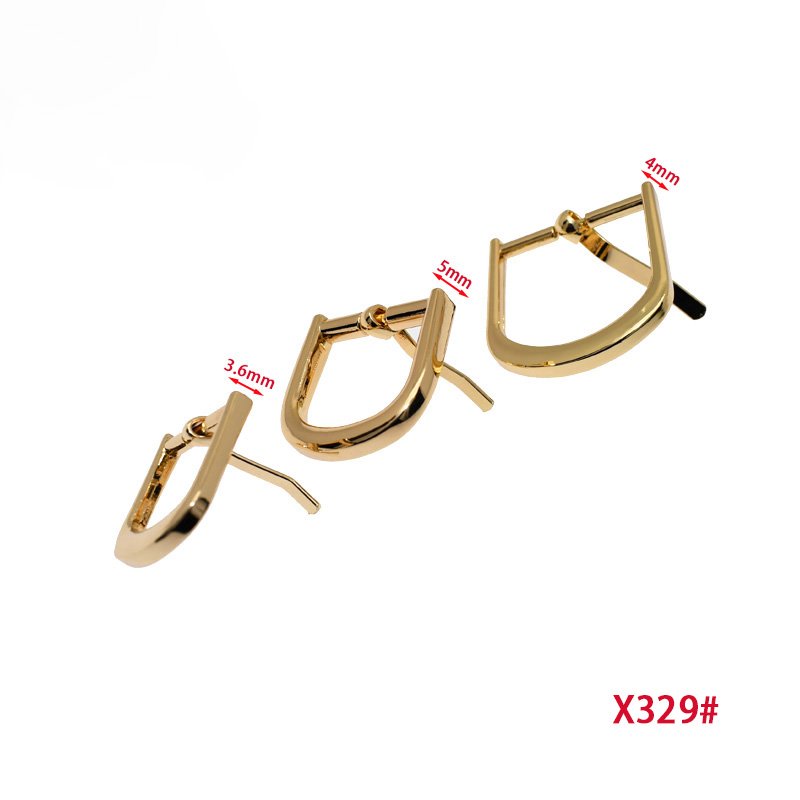 Ready to ship Belt buckle zinc alloy needle clasp for leather bag box decorative buckle can made logo 16mm/20mm/26mm