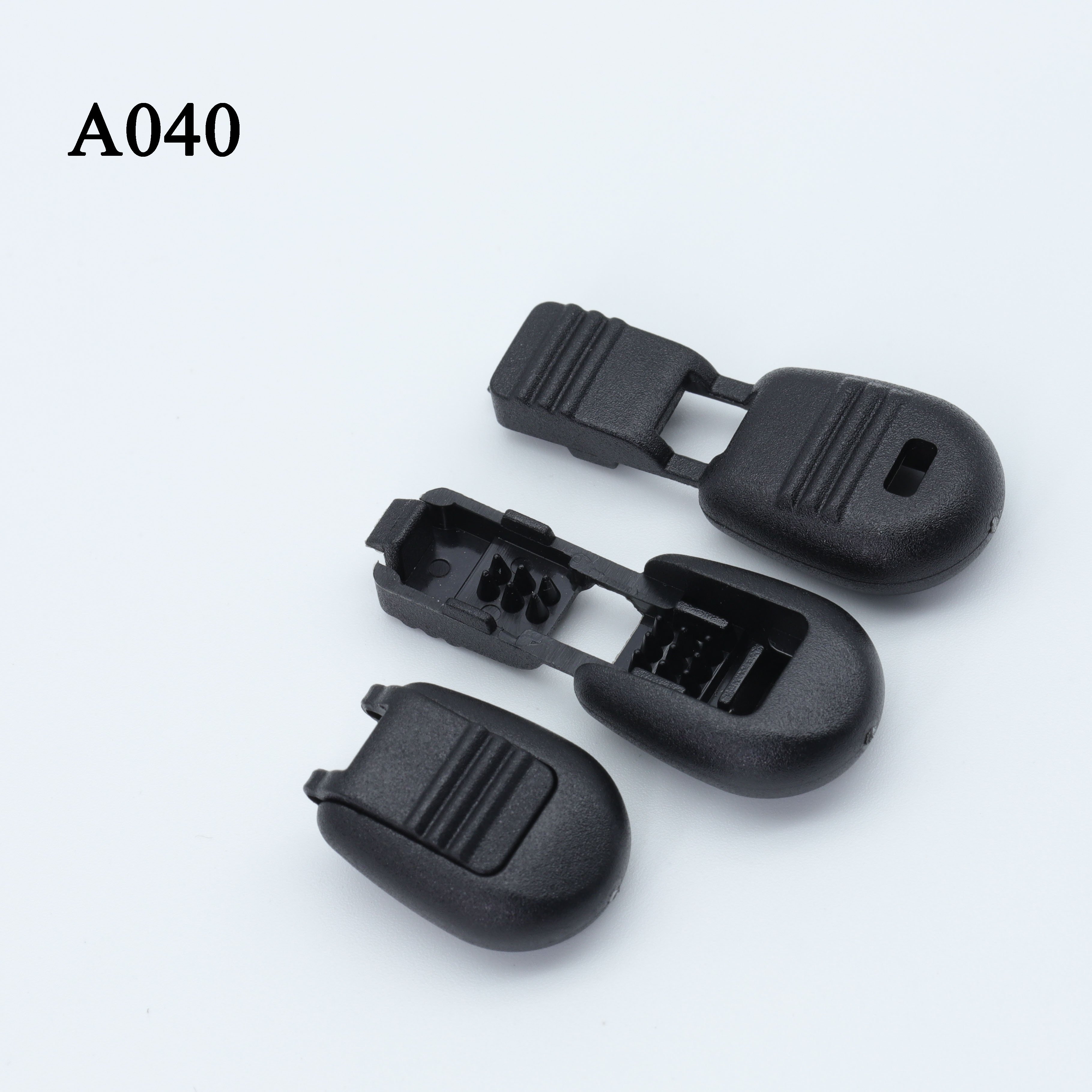 Manufacturer Plastic Buckle Lanyard Cord Lock Wholesale Cord End Lock Toggle Clip For Paracord Garment