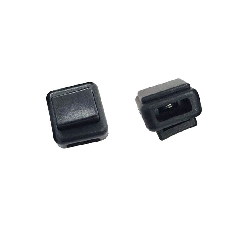 Clip for Clothing Accessories Shoes Buckle Garment Accessory Injection Plastic Square Fashionable ABS Sales Small Plastic Black