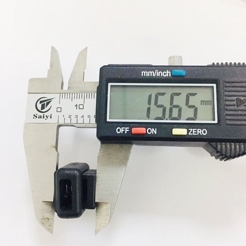 Clip for Clothing Accessories Shoes Buckle Garment Accessory Injection Plastic Square Fashionable ABS Sales Small Plastic Black