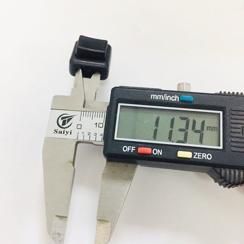 Clip for Clothing Accessories Shoes Buckle Garment Accessory Injection Plastic Square Fashionable ABS Sales Small Plastic Black