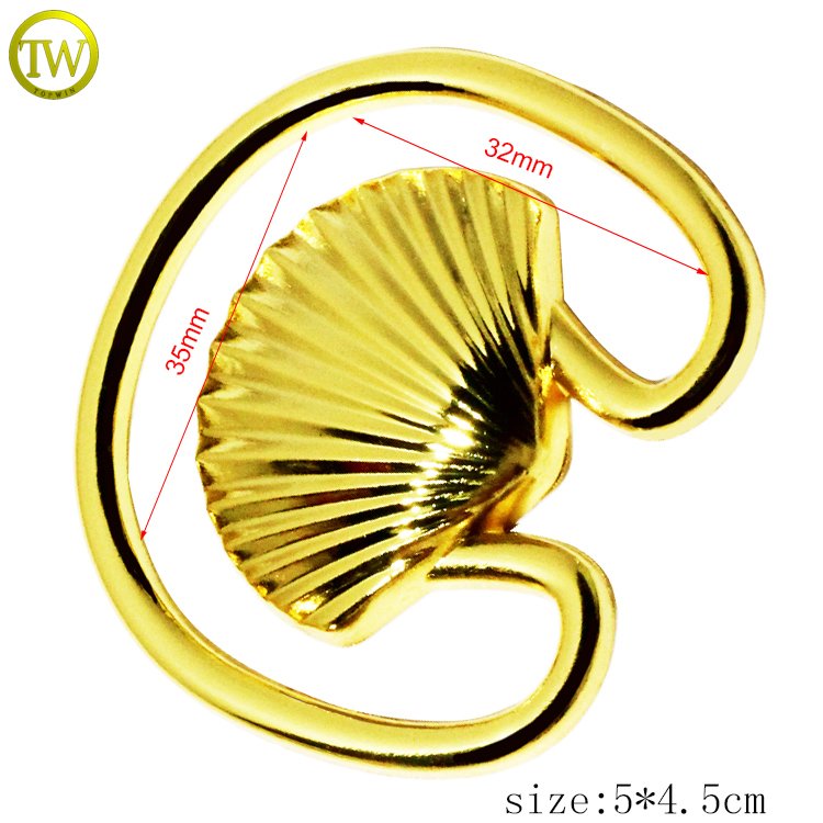 Washable bikini hardware brand metal buckle clasp swimwear accessory alloy adjustable buckle fasteners