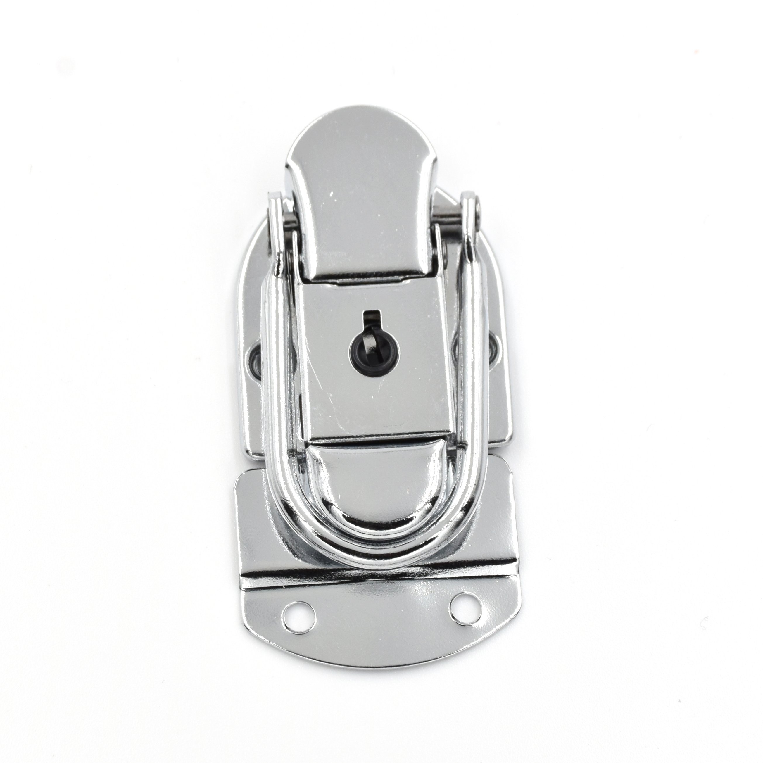 Fayshing Popular Aluminum Case Latch Clasp Lock Buckle with Key for Suitcase Briefcase Tool Box Wooden Box, FS-1147