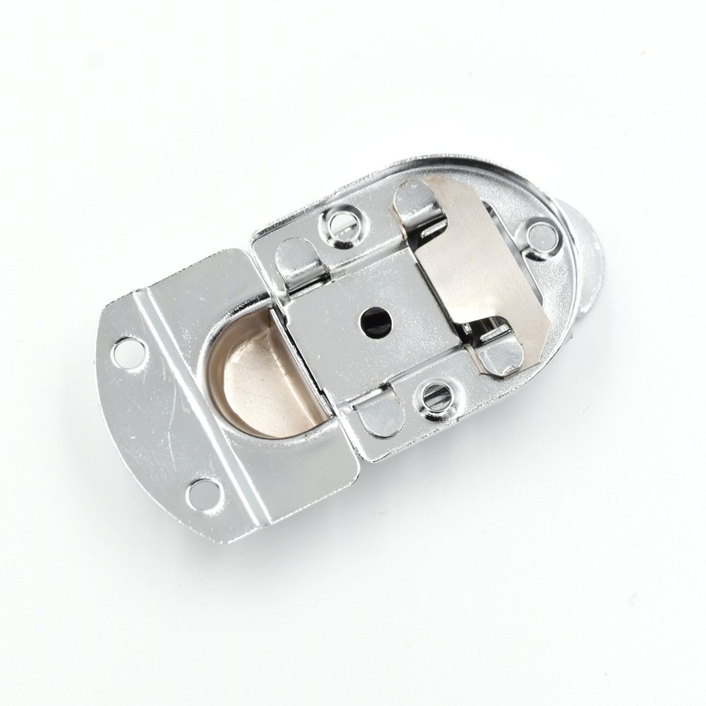 Fayshing Popular Aluminum Case Latch Clasp Lock Buckle with Key for Suitcase Briefcase Tool Box Wooden Box, FS-1147