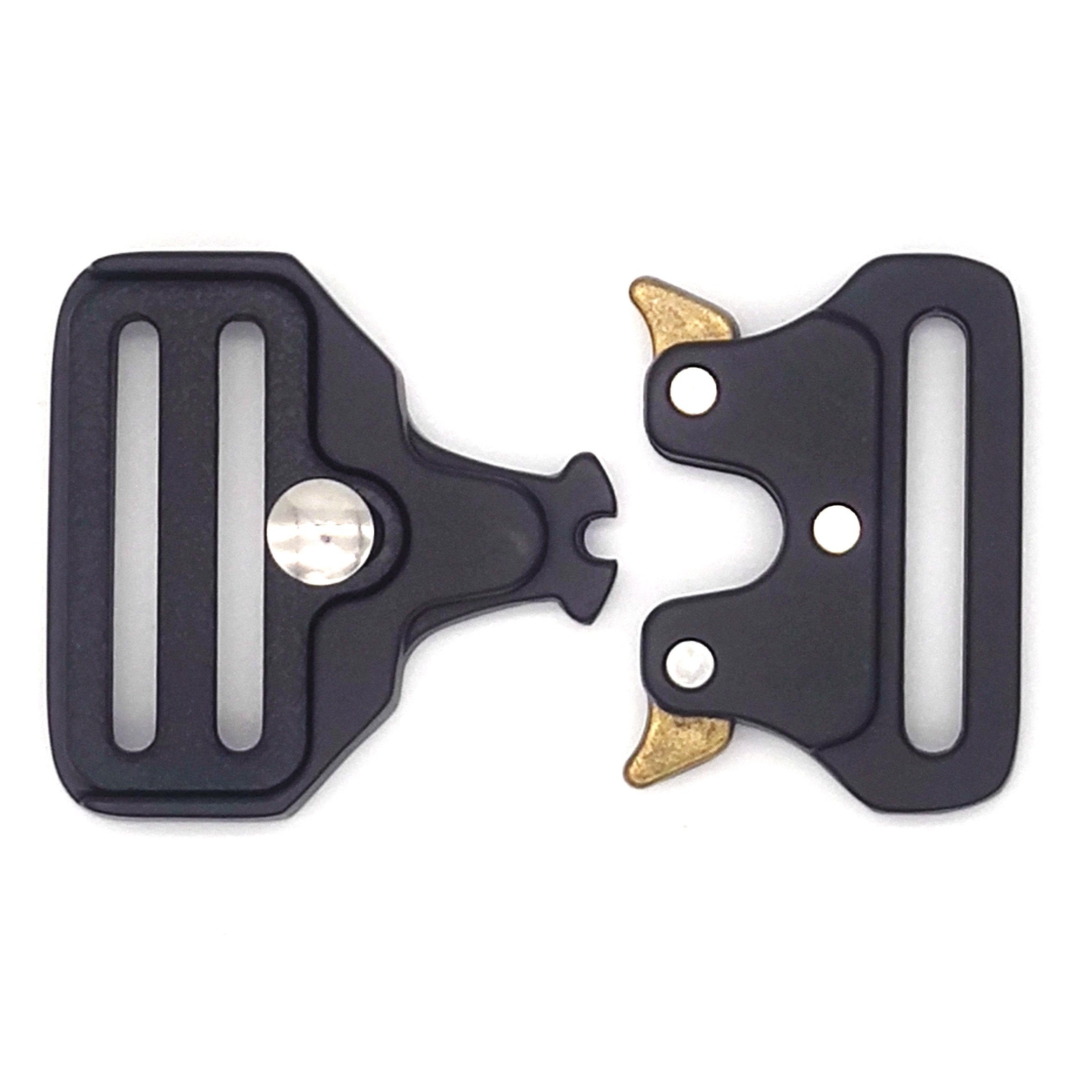 Tactical Belt Buckle Men Outdoor Adjustable Heavy Duty Nylon Belt Strap with Riggers Quick Release Metal Buckle For Men