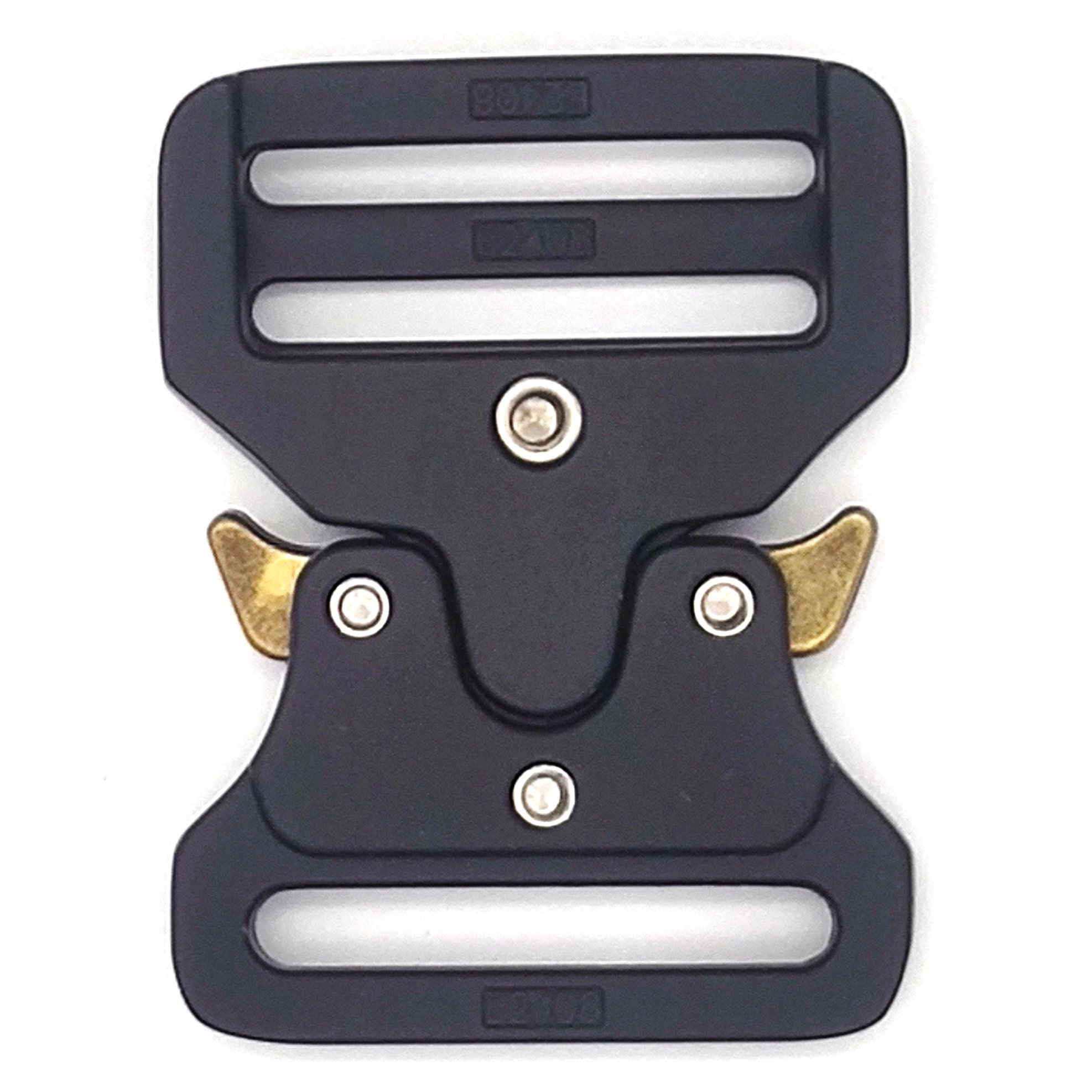 Tactical Belt Buckle Men Outdoor Adjustable Heavy Duty Nylon Belt Strap with Riggers Quick Release Metal Buckle For Men