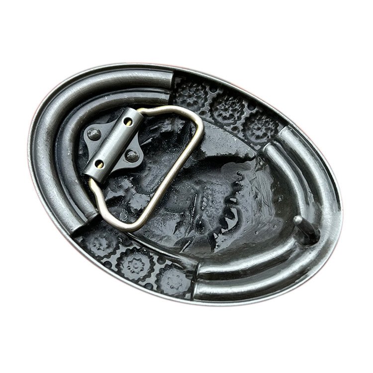 2024 Hot sale Two Tone Shiny Gold Western Cowboy Fashion Designer pattern western buckle Rodeo for Men and Women