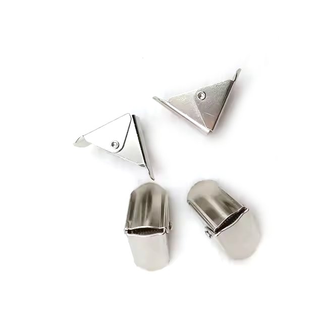 Metal Webbing Bulldog Clips Badge ID Holders Card Clips Cam Buckle For Webbing Cords to Adjust Length fixing Accessories
