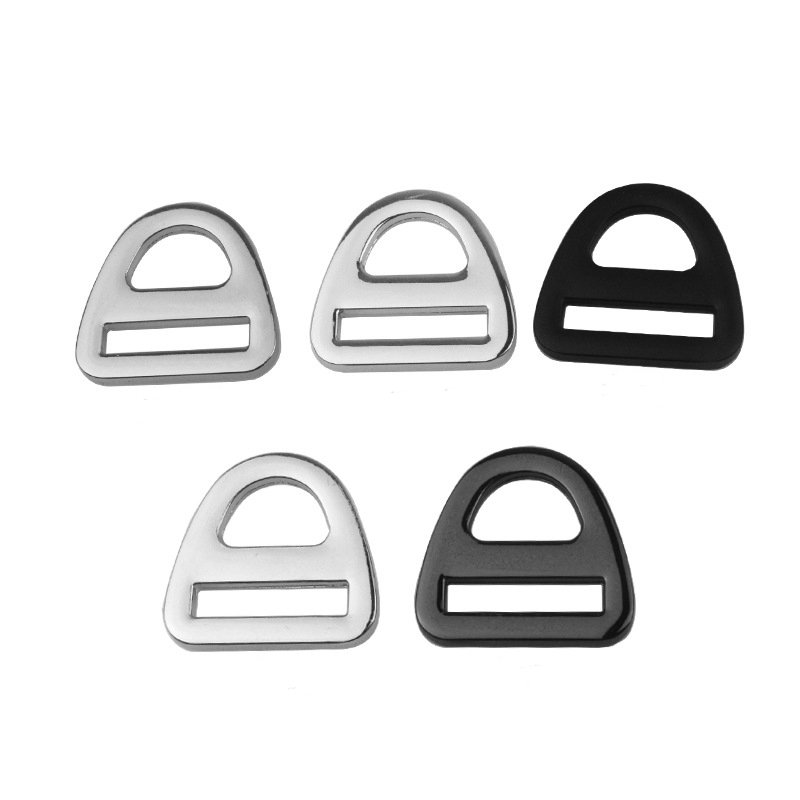 25mm Metal Slide Safety Harness Triangle D Ring Buckle for Bag Accessories