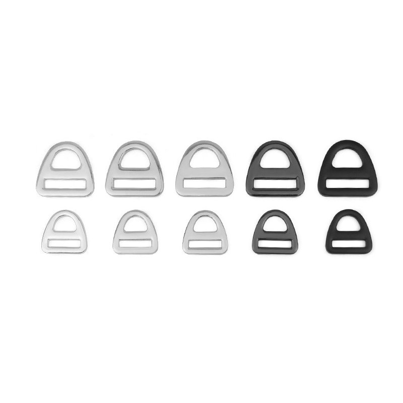 25mm Metal Slide Safety Harness Triangle D Ring Buckle for Bag Accessories