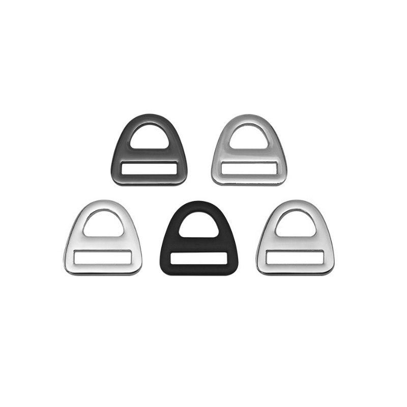 25mm Metal Slide Safety Harness Triangle D Ring Buckle for Bag Accessories