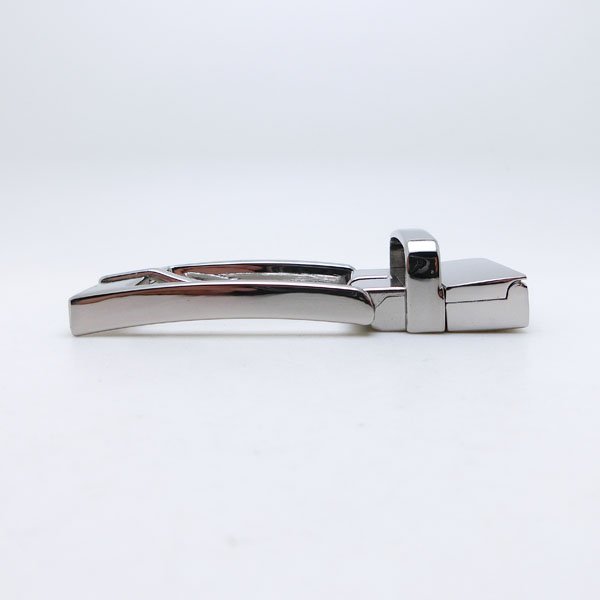 Western Shiny Nickel Free Double Sides Reversible 35MM Zinc Alloy Clip Pin Buckle For Men Luxury Leather Belt