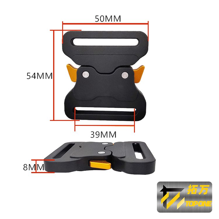 New Tactical Quick Release Aluminium Oxide Belt Buckle for Garment