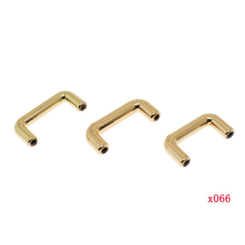 Purse Suspension Clasp Arch Bridge Handbag Buckles with Screws Chain Strap Connector Rectangle for Leather Crafts Making