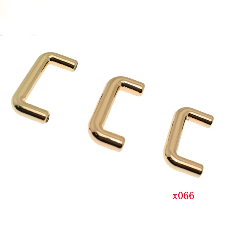 Purse Suspension Clasp Arch Bridge Handbag Buckles with Screws Chain Strap Connector Rectangle for Leather Crafts Making